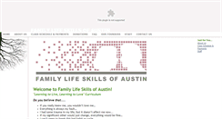 Desktop Screenshot of familylifeskillsaustin.org